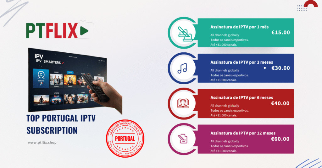 Top Portugal IPTV Subscription
