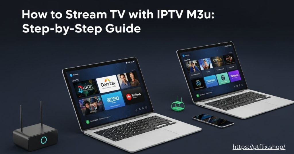 Stream TV with IPTV M3U